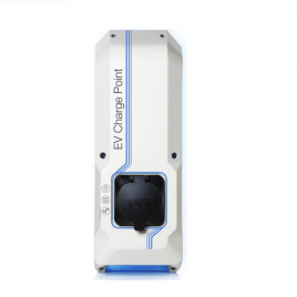 EV charging station home box white colour