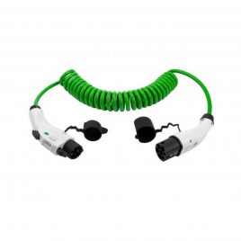 06-Spiral charging cable Type 1 to Type 2 16A
