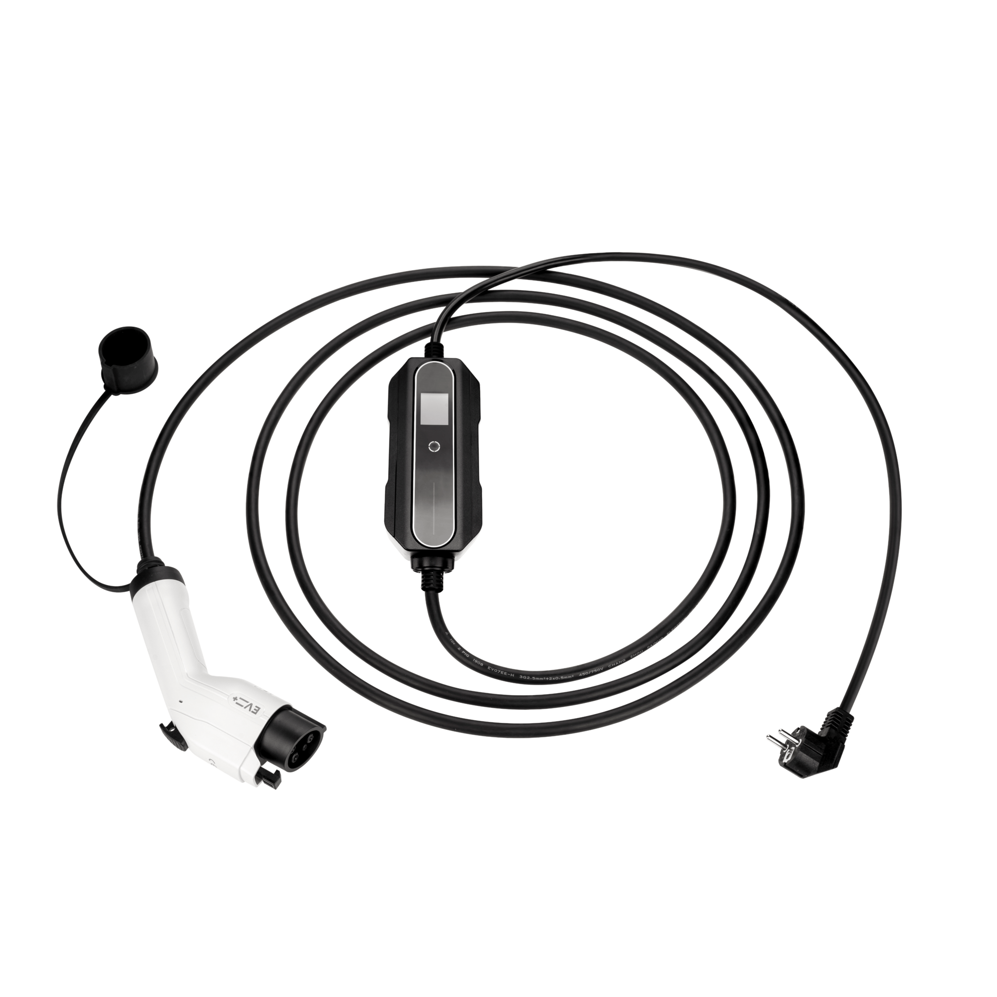 EV portable charging cable Type 1 to schuko