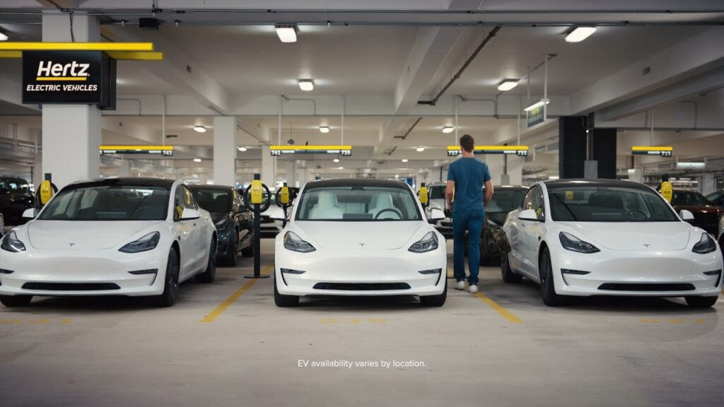 Hertz orders 100,000 Teslas, the single-largest EV purchase ever