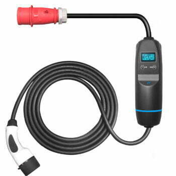 EV portable charging cable CEE 3 phase