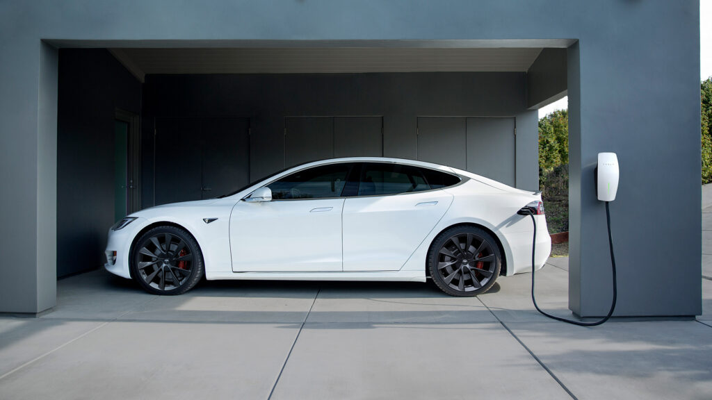 Tesla EV charging