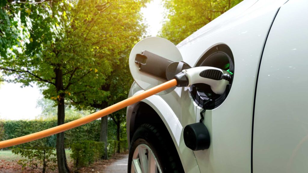 EV Cable charging electric car